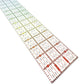 Rainbow Gradient | Glitter - 18” x 3” Ruler