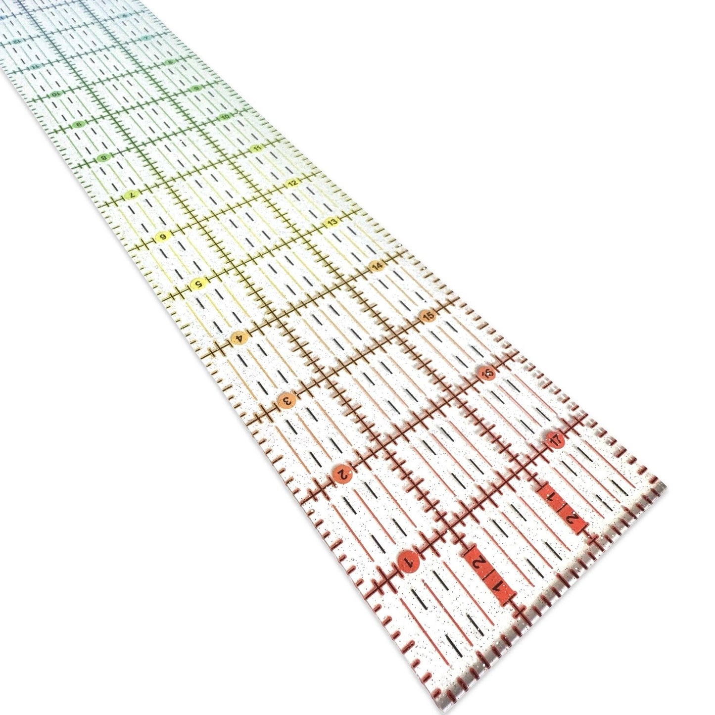 Rainbow Gradient | Glitter - 18” x 3” Ruler