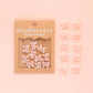 Small Pink Bow Buttons – Pack of 10