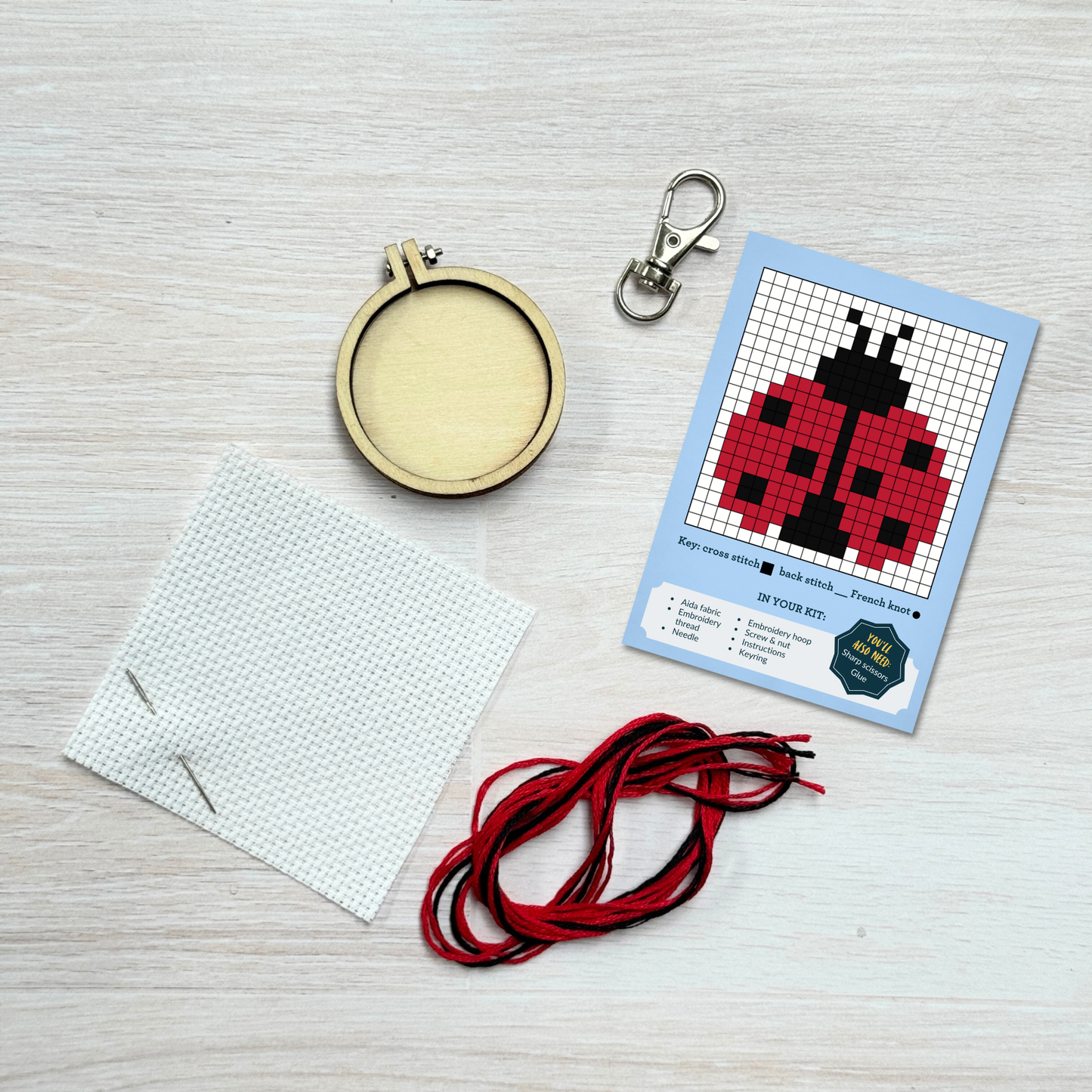 Mini Cross Stitch Kit: You're Spot-tacular!