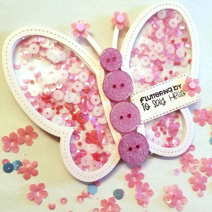 Sweet 16 Glitter Buttons – Sparkling Bright Pink Buttons for Crafts ✨💖