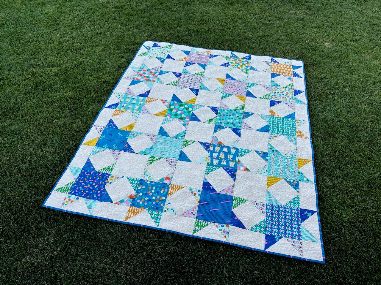 Layer Cake Stars Quilt Pattern – Printed