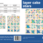 Layer Cake Stars Quilt Pattern – Printed