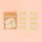 Crocheted with Love Woven Labels - Woven Sewing Label Tag