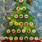 Mini Matchbox Christmas Cross Stitch Kit: Red Robin