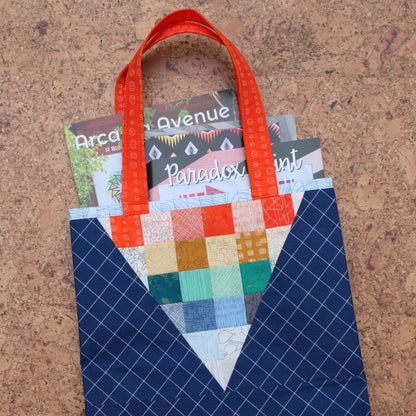 Teddy Tote Bag Pattern: Printed