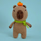 Knitty Critters - Pouch Pals - Caroline Capybara