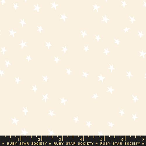 Starry – New White on Natural by Ruby Star Society