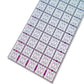 Pink to Teal Gradient | Clear - 14” x 5" Ruler