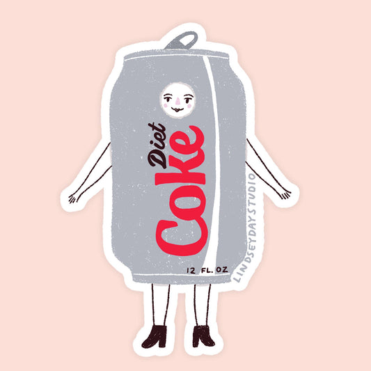 Diet Coke Deanne Vinyl Sticker