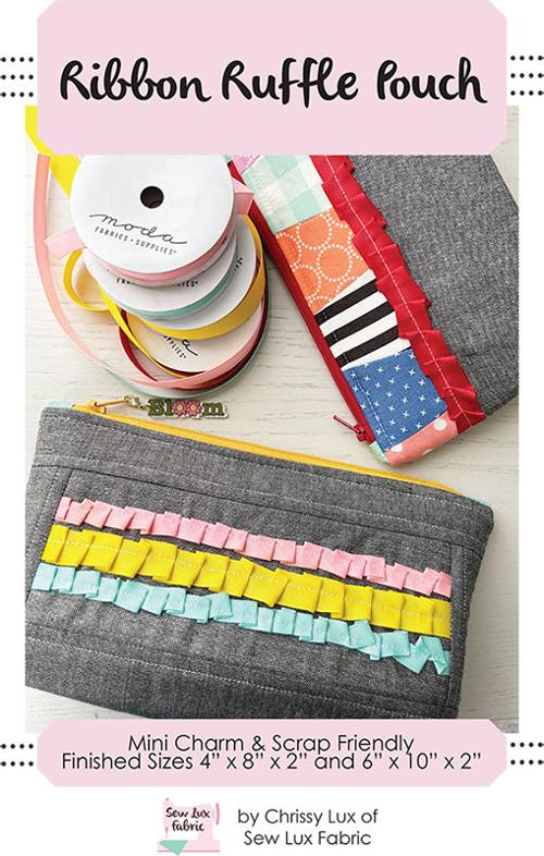 Ribbon Ruffle Pouch Kit – Sew Lux