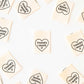 Sewing Woven Clothing and Quilt Labels: Thanks I Made It Heart