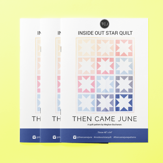 Inside Out Star Quilt Pattern - Printed