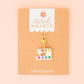 Sewing Machine Removable Zipper Charm: Sewing Machine with Daisies