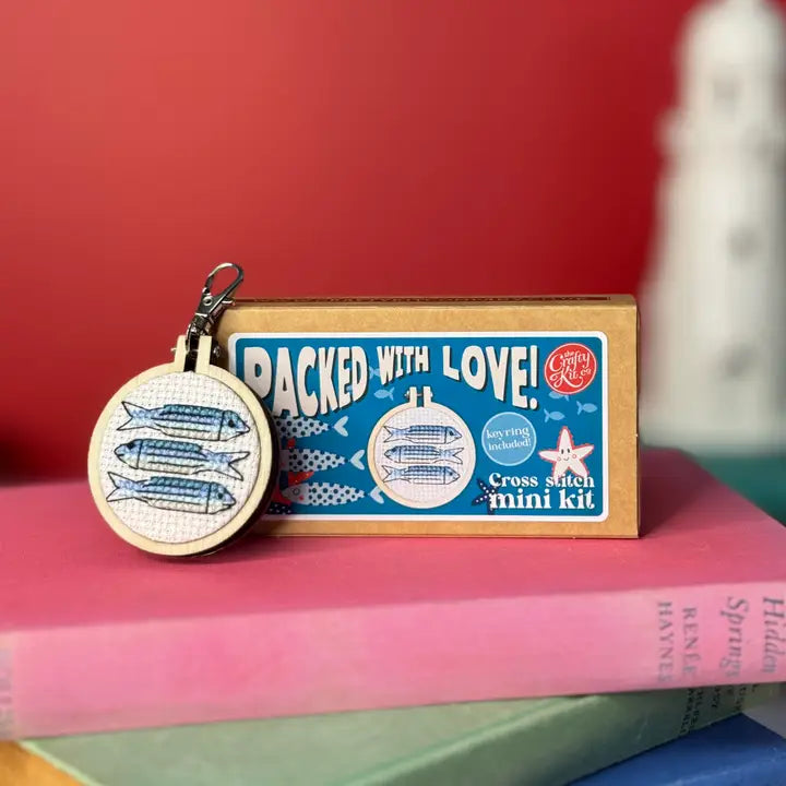 Packed with Love! Mini Matchbox Cross Stitch Kit