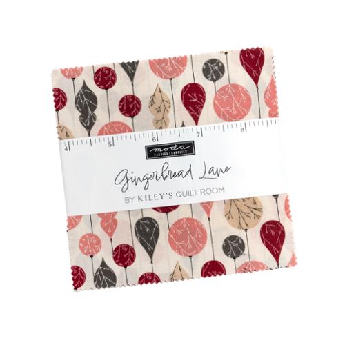 Gingerbread Lane Charm Pack by Kiley’s Quilt Room for Moda Fabrics