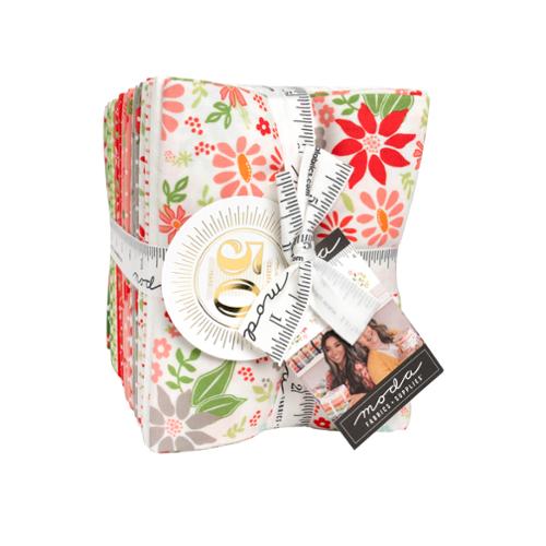 Poinsettia and Pear Fat Quarter Bundle by Sherri & Chelsi for Moda Fabrics
