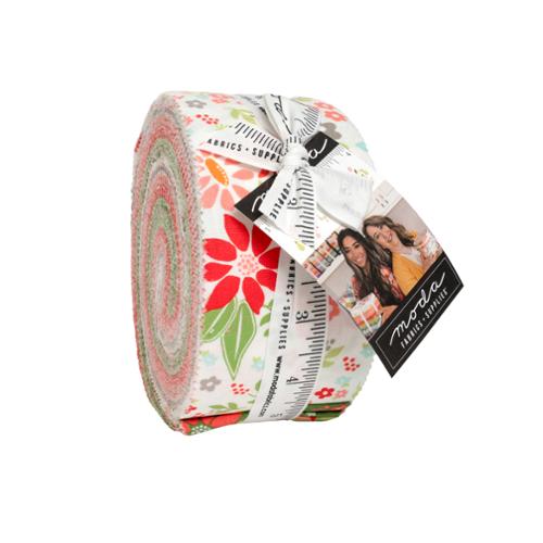 Poinsettia and Pear Jelly Roll® by Sherri & Chelsi for Moda Fabrics