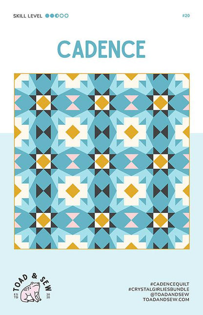 Cadence Quilt Pattern by Toad and Sew
