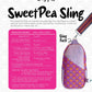 SweetPea Sling Bag Pattern: Printed