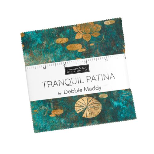 Tranquil Patina Charm Pack – 42 Piece Precut Fabric Collection