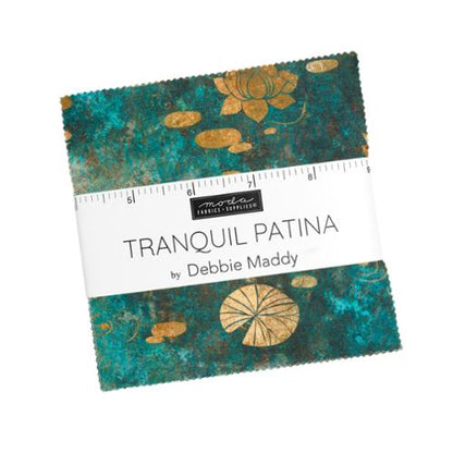 Tranquil Patina Charm Pack – 42 Piece Precut Fabric Collection