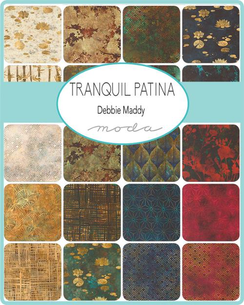 Tranquil Patina Charm Pack – 42 Piece Precut Fabric Collection