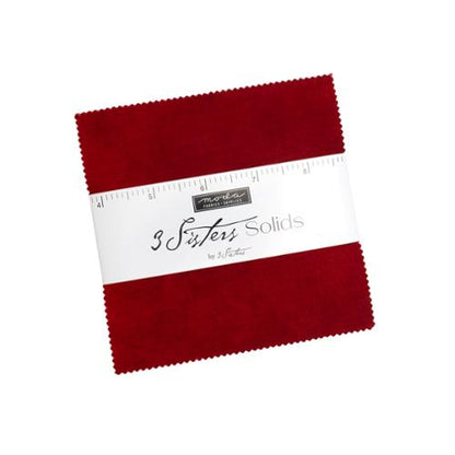 3 Sisters Solids Charm Pack