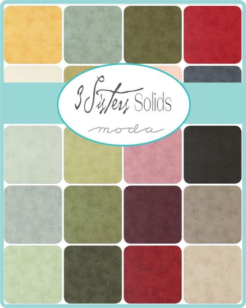 3 Sisters Solids Charm Pack