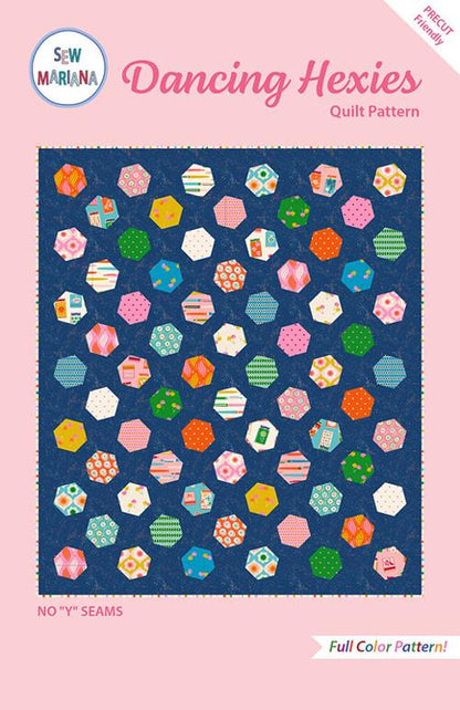 Dancing Hexies Quilt Pattern – Sew Mariana