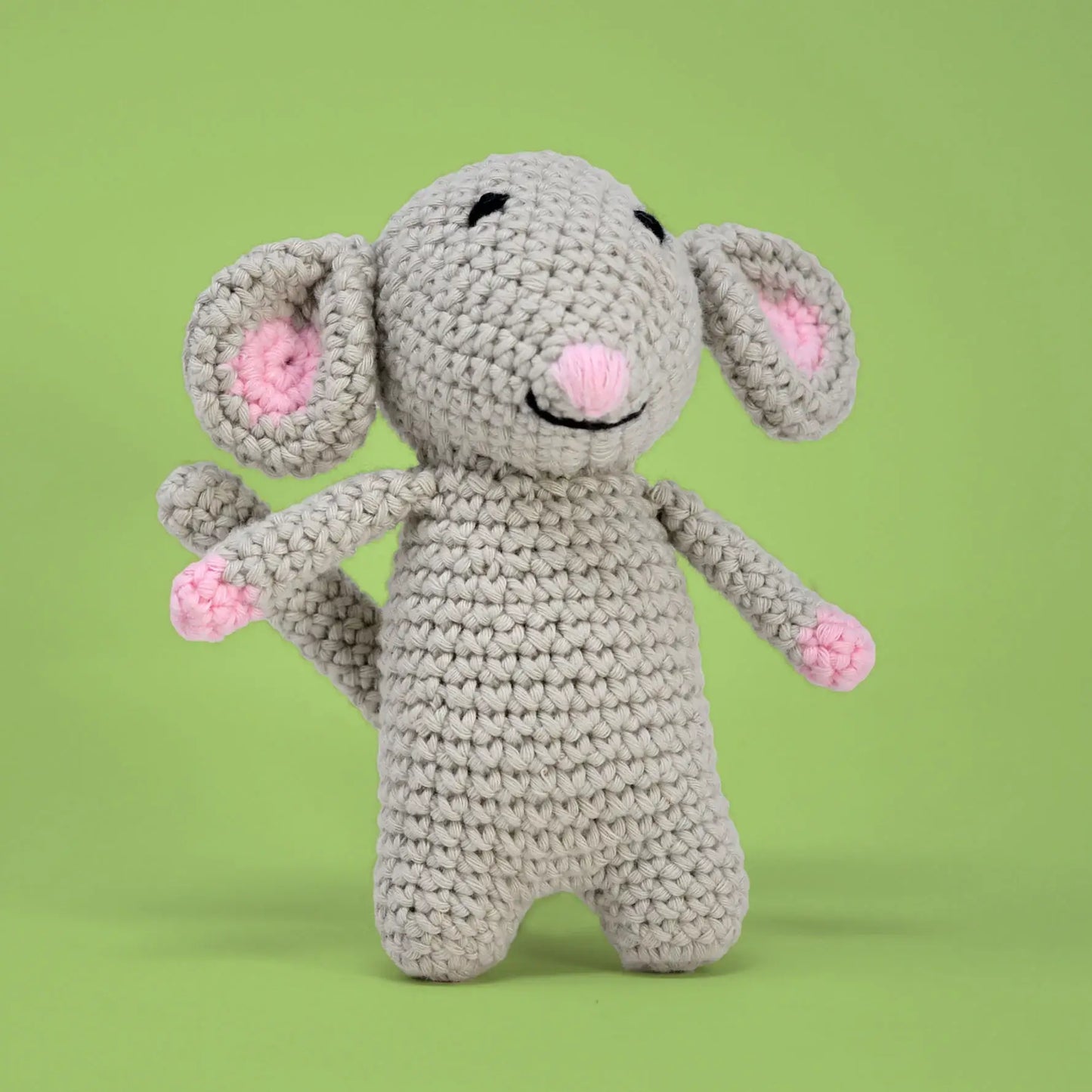 Knitty Critters - Pouch Pals - Millie Mouse