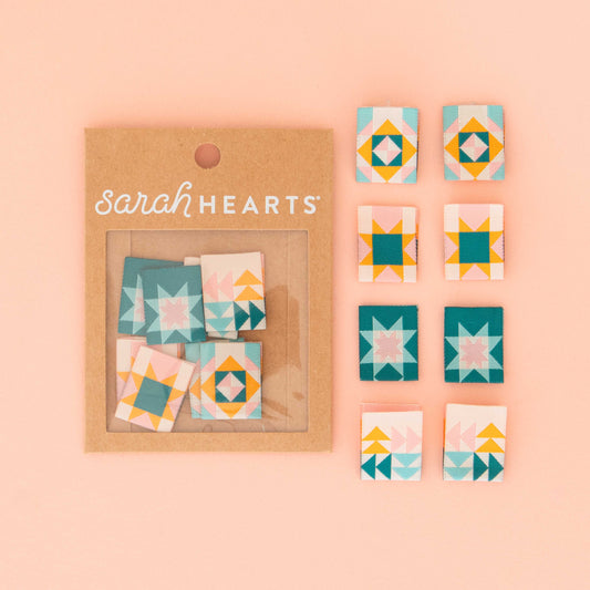 Sewing Woven Clothing and Quilt Labels: Quilt Block