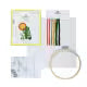 DMC Beginner Cross Stitch Kit – Cacti & Sun Design