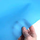 Slightly Transparent Blue Jelly Vinyl – 18" x 53"