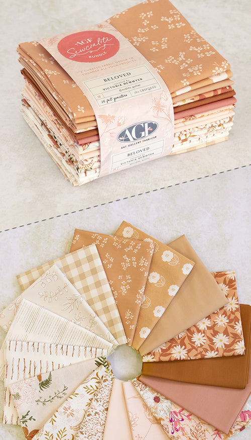 AGF Sewcialites “Beloved” Edition – Fat Quarter Bundle (16 FQs)