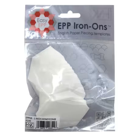 1" Honeycomb EPP Iron-On Papers – Pack of 100