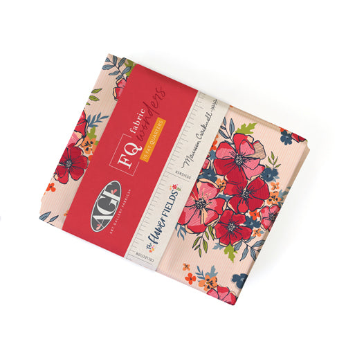 The Flower Fields – Fat Quarter Bundle (15 FQs) | Fabric Wonders by Maureen Cracknell