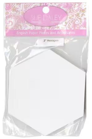 2" Hexagon Papers – 100 Count | Sue Daley Designs