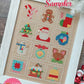 Vintage Christmas Sampler – Cross Stitch Pattern by Lori Holt