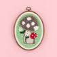 Mushroom Meadows Punch Needle Embroidery Kit