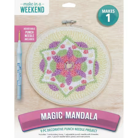 Punch Needle Mandala