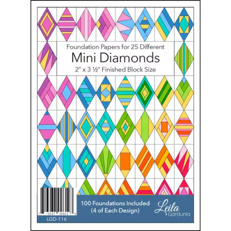 Mini Diamonds Foundation Paper Pad