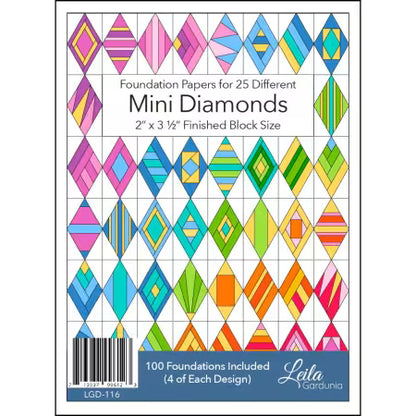 Mini Diamonds Foundation Paper Pad