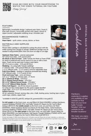 Sallie Tomato - Casablanca Pattern