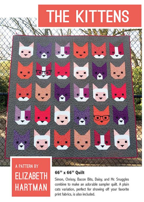 The Kittens Quilt Pattern – EH 019 | Elizabeth Hartman