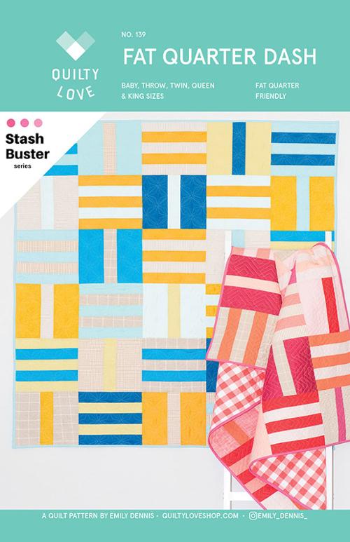Fat Quarter Dash Quilt Pattern – QL 139 | Quilty Love