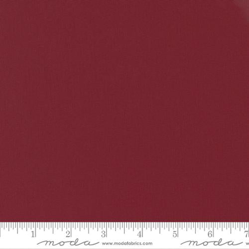 Bella Solids Kansas Red Yardage by Moda Fabrics