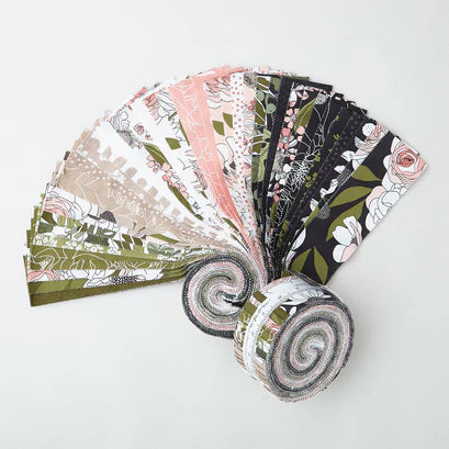Moda Botany Jelly Roll® – Fresh Florals & Earthy Neutrals