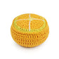 Crocheted Orange Pincushion