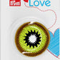 Crocheted Kiwi Pincushion